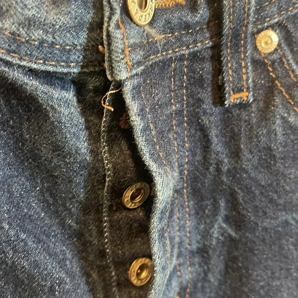Naked & Famous indigo Selvedge Denim Weird Guy Fit size 31